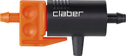Claber In-Line Tropfer Einstellbar mit Wasserfl...