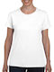 Gildan Women's Short Sleeve Promotional T-Shirt White 5000L-030