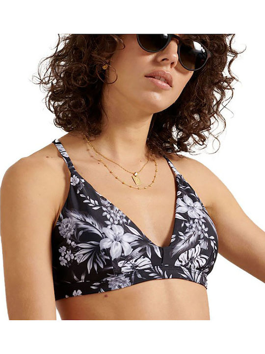 Superdry Triangle Bikini Top with Adjustable St...