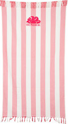 Sundek Boulders Beach Towel Pink 170x99cm. AM435ATC1000-692