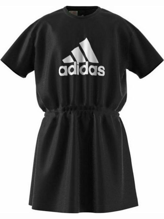 Children's Dress Short Sleeve Black