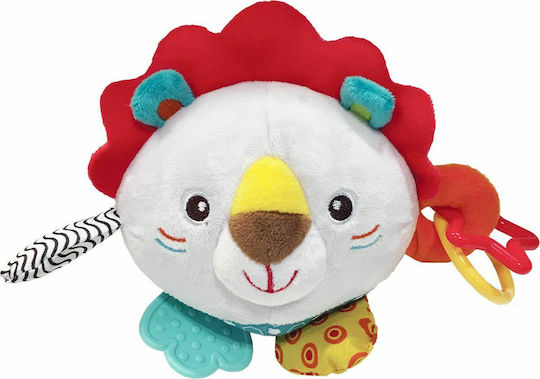 Kikka Boo Ball Plush Ball Leo the Lion made of Fabric for 0++ Months