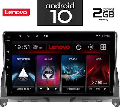 Lenovo IQ-AN X6843 Ηχοσύστημα Αυτοκινήτου για Mercedes Benz C (Bluetooth/AUX/WiFi/GPS) με Οθόνη Αφής 10.1"