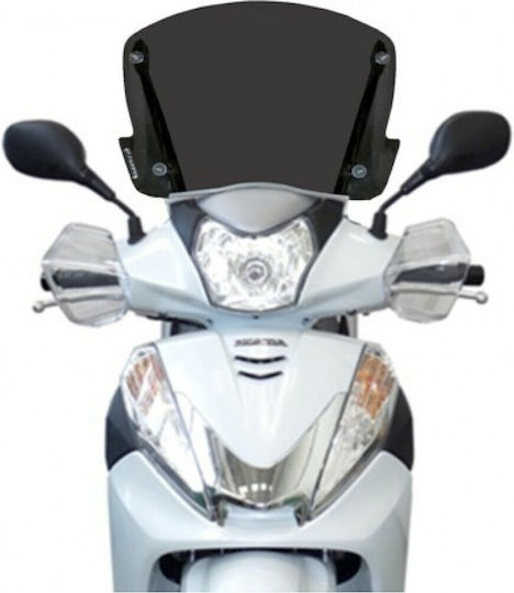 Fabbri Getöntes Visier Motorrad Sport Dark Smoke für Honda SH 300 2011-2015 2943/DS