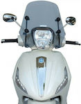 Fabbri Motorcycle Windshield & Windscreen Tinted Visor for Piaggio Beverly 125 2778-LD