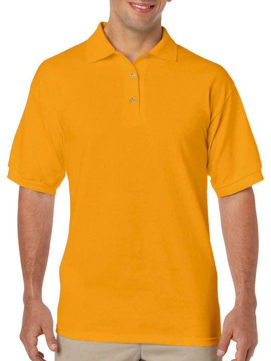 Gildan Men's Short Sleeve Promotional Blouse Gold