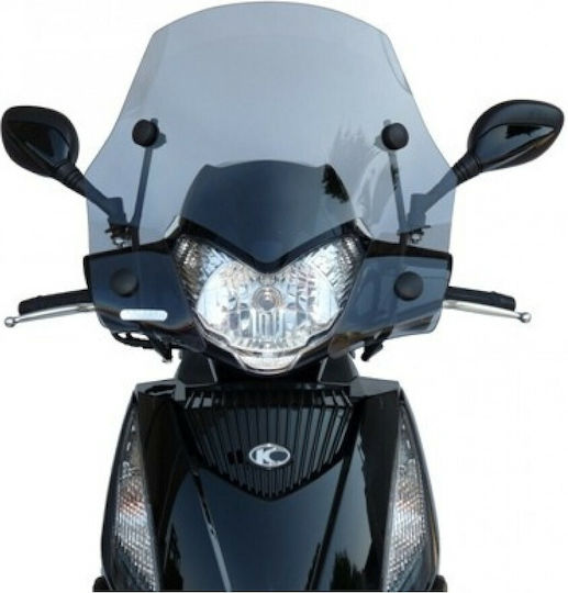 Fabbri Ζελατίνα για Kymco People 125/300 2010-2012 Summer Light Smoke 500x340mm 2793-LD