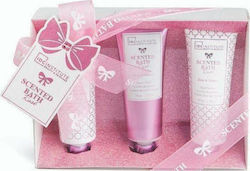 IDC Institute Scented Bath Giftset Skin Care Set for Moisturizing with Hand Cream