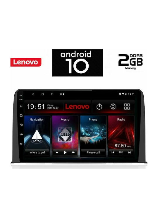 Lenovo Car-Audiosystem für Honda CR-V (Compact Recreational Vehicle) 2017> (Bluetooth/USB/AUX/WiFi/GPS) mit Touchscreen 9" IQ-AN X6779_GPS
