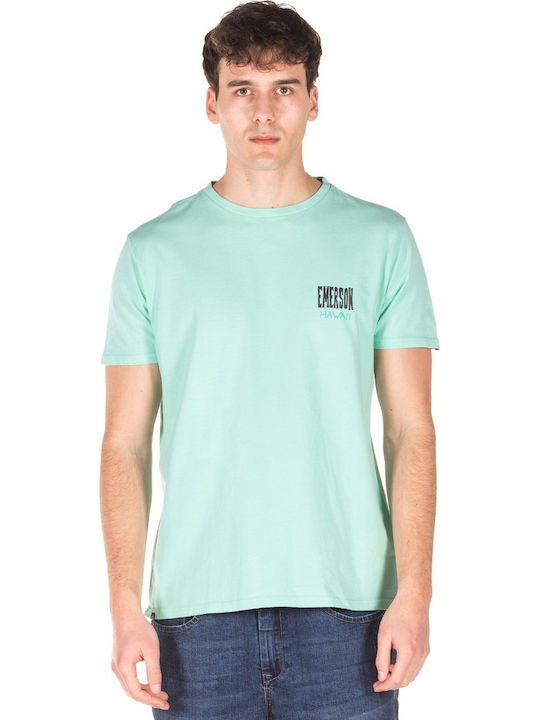 Emerson 211.EM33.77GD T-shirt Bărbătesc cu Mânecă Scurtă Verde