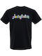 T-shirt Μαύρο