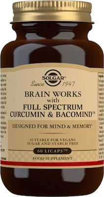 Solgar Brain Works Supplement for Memory 60 caps