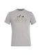 Illustration Dry Αθλητικό T-shirt Γκρι