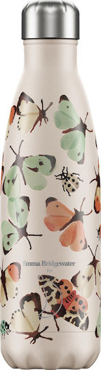 Chilly's Emma Bridgewater Μπουκάλι Θερμός Ανοξείδωτο BPA Free 500ml Πολύχρωμο