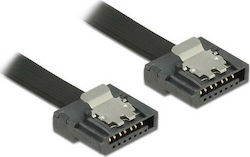 DeLock 7-Pin SATA III to 7-Pin SATA III Cable 0.10m Black (83838)