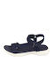 Tamaris Women's Flat Sandals Sporty in Navy Blue Color