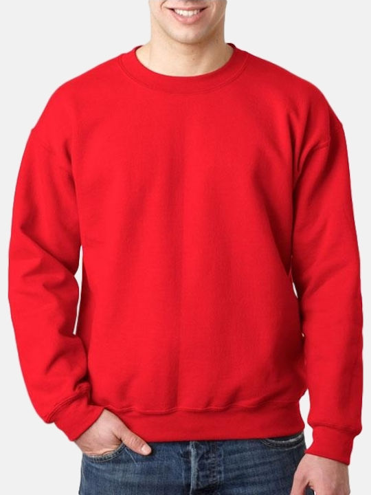 JHK SWRA-290 Men's Long Sleeve Promotional Sweatshirt Red