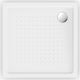 GSI Slim Quadratisch Porzellan Dusche x90cm Weiß