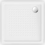 GSI Slim Quadratisch Porzellan Dusche x80cm Weiß