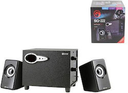 Marvo SG-222 2.1 με Ισχύ 3W Μαύρα Marvo SG-222 2.1 με Ισχύ 3W Μαύρα