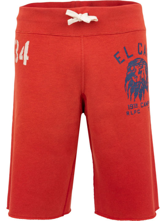 Ralph Lauren Men's Sports Monochrome Shorts Red