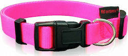 Pet Interest Plain Line Dog Collar Fluo Pink Medium 20mm x 32 - 50cm Pet Interest Plain Line Dog Collar Fluo Pink Medium 20mm x 32 - 50cm