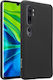Crong Color Flexible Premium Back Cover Σιλικόνης Μαύρο (Xiaomi Mi Note 10 / Mi Note 10 Pro)