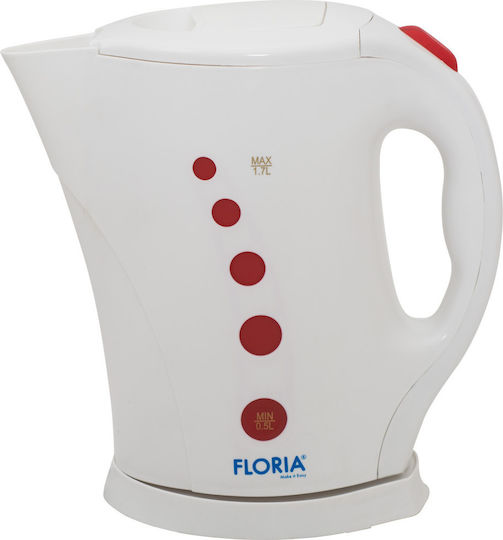 Zilan Floria Βραστήρας 1.7lt 2200W Λευκός