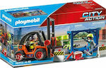 Playmobil City Action Forklift with Freight for 4-10 years old