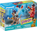 Playmobil Scooby-Doo Adventure with Ghost Clown pentru 5-12 ani