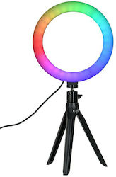 Quadralite LED Ring Light RGB Επιτραπέζιο με Τρίποδο Quadralite LED Ring Light RGB Επιτραπέζιο με Τρίποδο