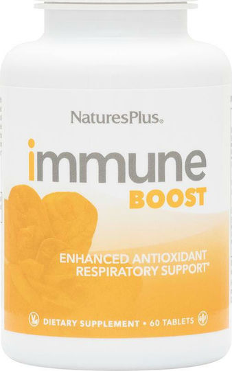 Nature's Plus Immune Boost Συμπλήρωμα για την Ενίσχυση του Ανοσοποιητικού 60 ταμπλέτες