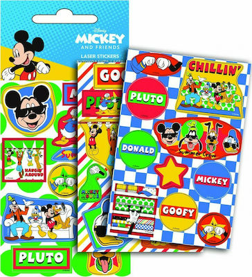 Gim Autocolante Laser Mickey Friends (Diverse modele) 1 buc