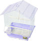 Pet Camelot Bird Cage Bird Cage House with Drawer Blue 30x23x39cm. 30x23x39cm. 9602