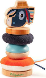 Lilliputiens Stacking Toy Πυραμίδα Ταξινόμησης Ignace made of Wood for 12++ Months