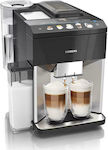 Siemens TQ507R03 Automatic Espresso Machine 1500W Pressure 15bar for Cappuccino with Grinder Silver