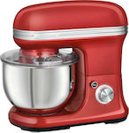 Profi Cook PC-KM 1197 Stand Mixer 1200W with Stainless Mixing Bowl 5lt Red