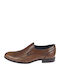 Damiani D Men's Leather Casual Shoes Brown