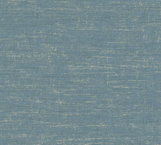 Tapet de Perete 1005x53cm Vinil Albastru Lavabil