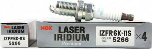 NGK Свещи за мотоциклет 5266 Свещ Lazer Iridium