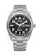 Citizen Eco-Drive Super Titanium Men's Watch 42mm Battery With Silver Steel Bracelet