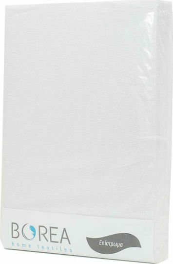 Borea Protecție pentru Saltea Single cu Fustă 150Gr Roz 100x200cm