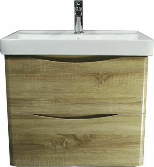 Gloria Curry Countertop without Sink L58xW44xH48cm Brown
