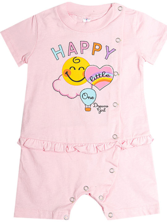 Dreams by Joyce Happy Baby Bodysuit Pink