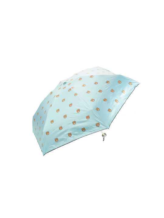 Children's folding umbrella with aluminum frame in a case 16cm Bear