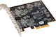 Sonnet Κάρτα PCIe σε 4 θύρες USB 3.2
