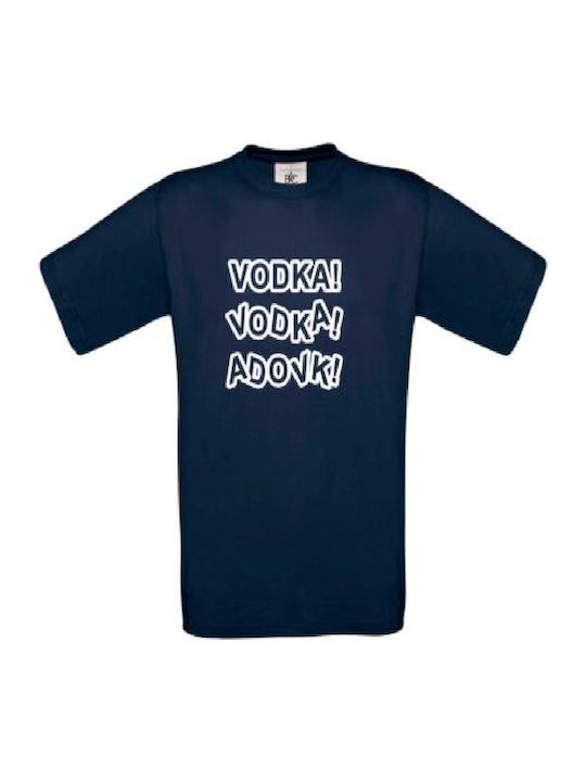 Vodka tricou amuzant Albastru