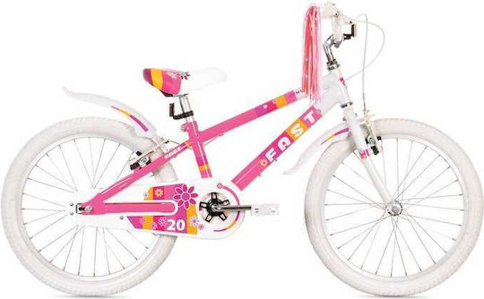 Fast Junior 20" Παιδικό Ποδήλατo BMX Ροζ
