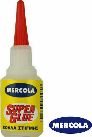 Mercola Liquid Glue Instant Super Glue General Purpose Cyan Acrylic 20gr
