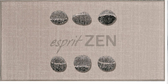 Esprit Zen Ορθογώνιο Χαλάκι Κουζίνας 50x80cm 1740094 Μπεζ